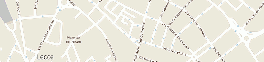 Mappa della impresa tecnosalento di baldasserini ettore a LECCE