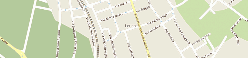 Mappa della impresa municipio a LECCE