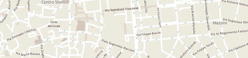 Mappa della impresa cinematografo odeon a LECCE