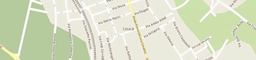 Mappa della impresa daniele parrucchiere per uomo di daniele bruno a LECCE