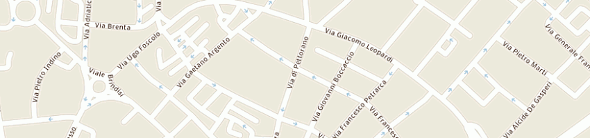 Mappa della impresa riccardi riccardo a LECCE