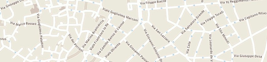 Mappa della impresa istituto di vigilanza sveviapol (srl) a LECCE