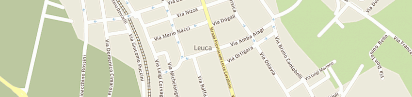Mappa della impresa greco bruno a LECCE
