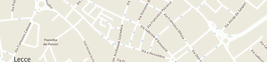 Mappa della impresa mirizzi aversa stefania a LECCE