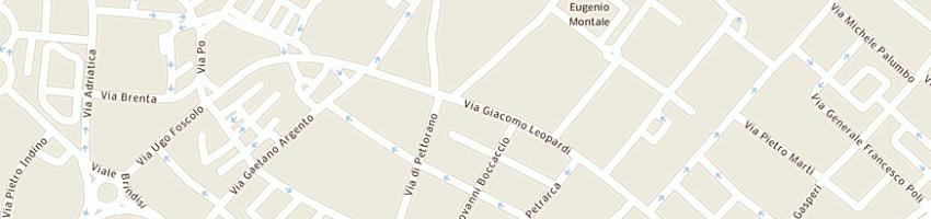 Mappa della impresa bar jvonne a LECCE