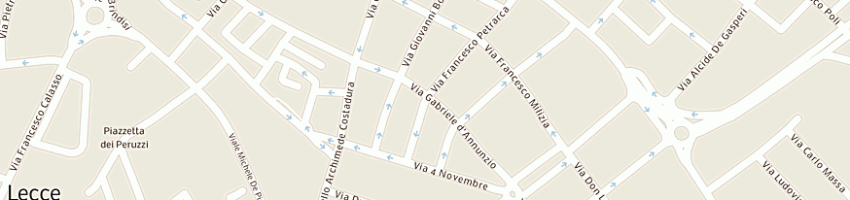 Mappa della impresa juras mariano a LECCE