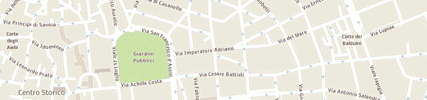 Mappa della impresa coder di giovanni de rinaldis e c sas a LECCE