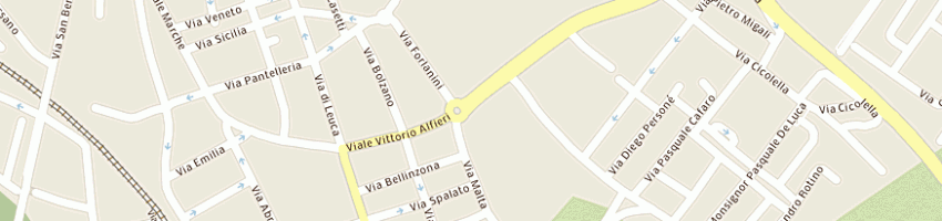 Mappa della impresa oikos di melis francesco e c sas a LECCE
