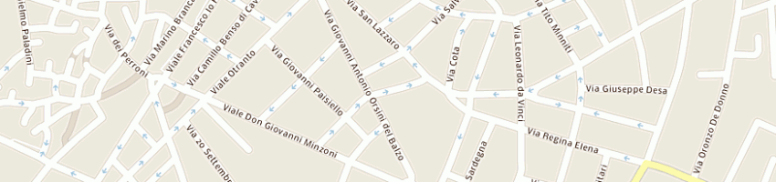 Mappa della impresa la bottega del paralume di giungato diano ec a LECCE