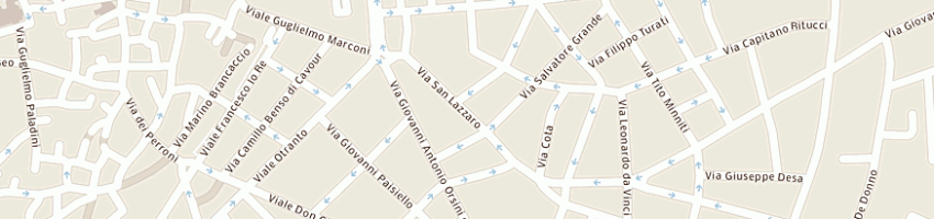 Mappa della impresa manieri walter a LECCE