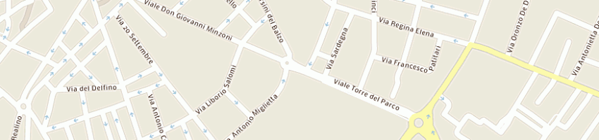 Mappa della impresa sinfor srl a LECCE