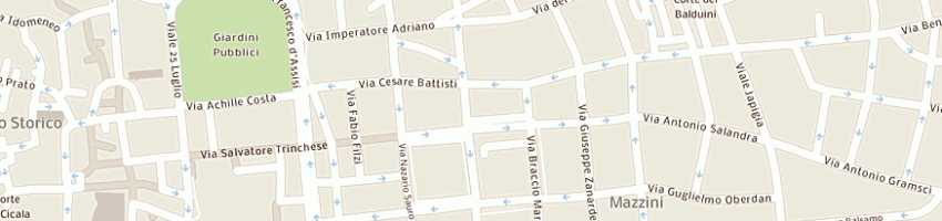Mappa della impresa prosal progettazioni sal srl a LECCE