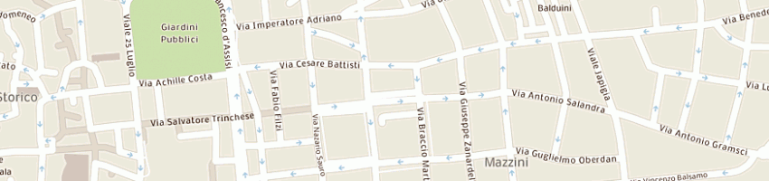 Mappa della impresa adria srl a LECCE