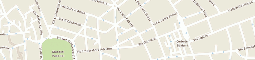 Mappa della impresa k2 a LECCE