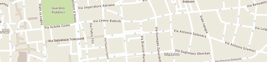 Mappa della impresa siac societa' industriale alberghiera castro srl a LECCE