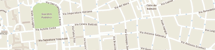 Mappa della impresa arte oro srl a LECCE