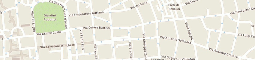 Mappa della impresa bar ribes di corallo raffaele a LECCE