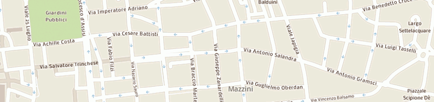 Mappa della impresa iuliano preziosi snc a LECCE