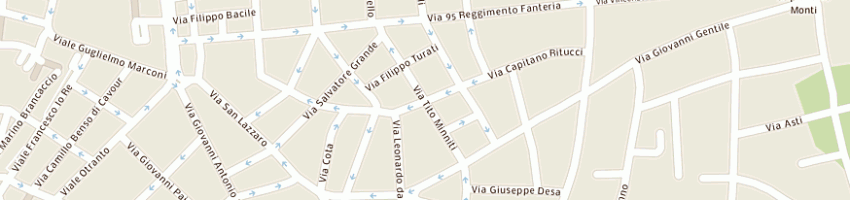 Mappa della impresa zilli mirko a LECCE