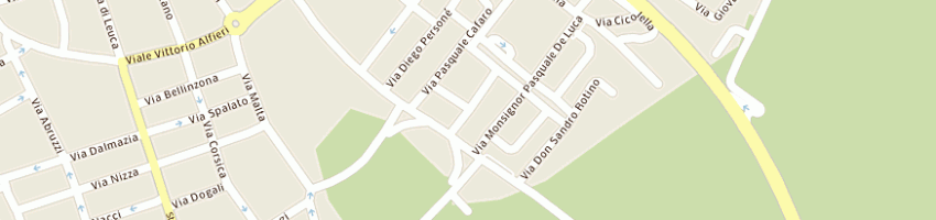 Mappa della impresa cetma- centro di progettazione e design per il trasferimento dei mate a LECCE