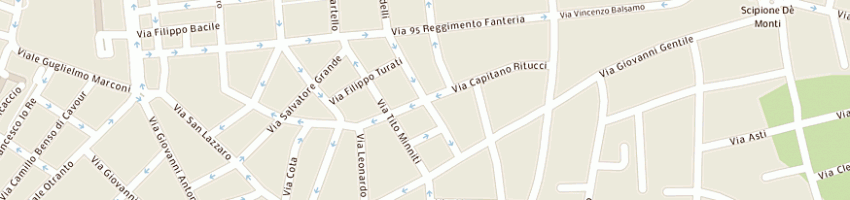 Mappa della impresa montimare spa a LECCE