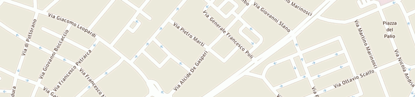 Mappa della impresa capoccia vito a LECCE