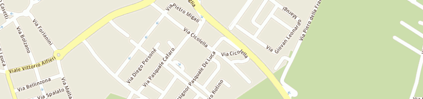Mappa della impresa lycom srl a LECCE