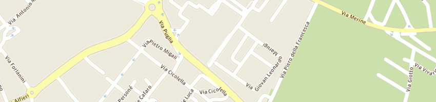Mappa della impresa villaggio marugi a LECCE