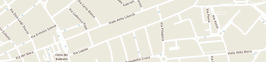 Mappa della impresa sasso andrea e c snc a LECCE