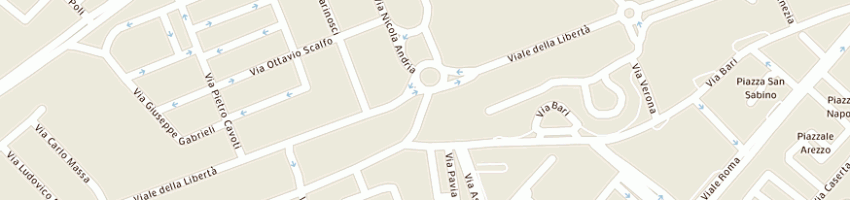 Mappa della impresa del vescovo luca a LECCE