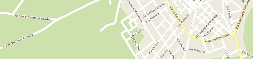 Mappa della impresa mondoverde srl a CUTROFIANO