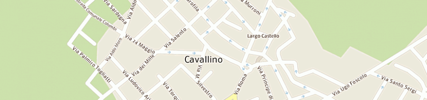 Mappa della impresa giannone arredi srl a CAVALLINO