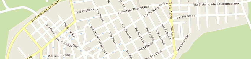 Mappa della impresa comune di cutrofiano a CUTROFIANO