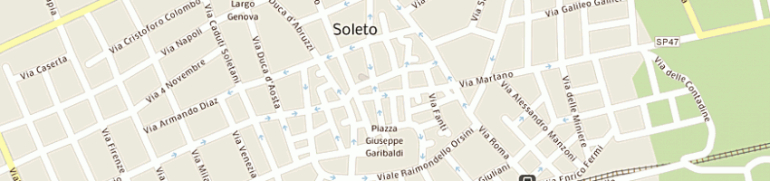Mappa della impresa greco tommaso a SOLETO