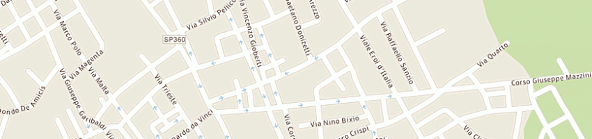 Mappa della impresa rosafio franco a TAURISANO