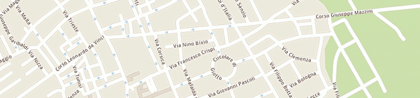 Mappa della impresa piccinno salvatore adriano a TAURISANO