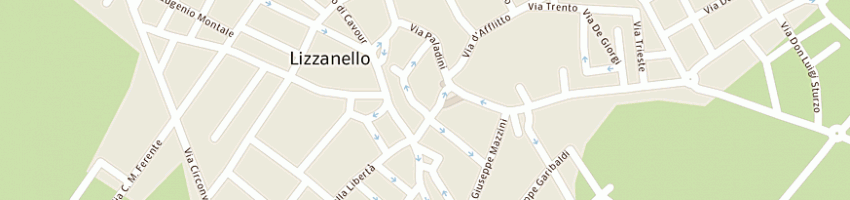 Mappa della impresa calogiuri damiano a LIZZANELLO