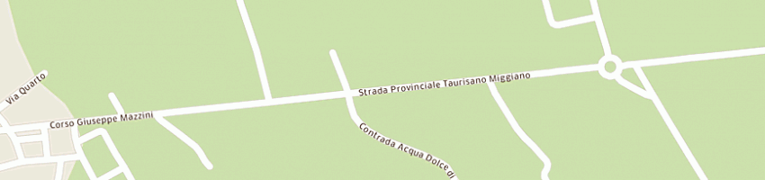 Mappa della impresa dp bitumi srl a TAURISANO