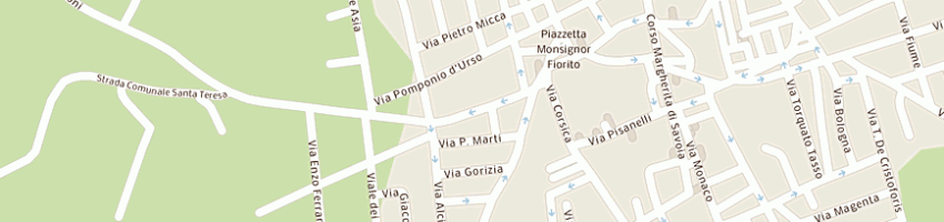 Mappa della impresa les griffes regalistica di germani anna grazia a RUFFANO