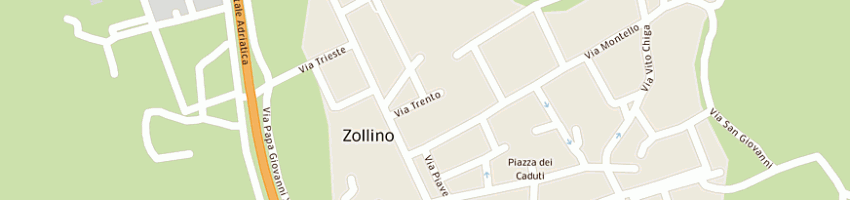 Mappa della impresa pellegrino fernando antonio a ZOLLINO