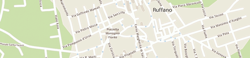 Mappa della impresa hotel president a LECCE