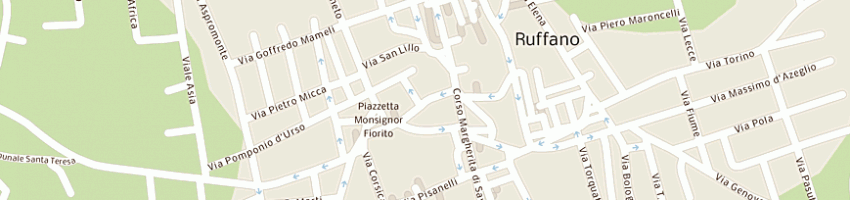 Mappa della impresa istituto professionale commercio a RUFFANO