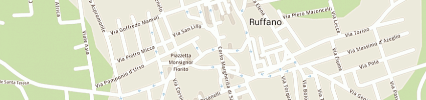 Mappa della impresa casarano rocco a RUFFANO