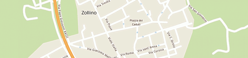 Mappa della impresa sidis colibri' snc a ZOLLINO