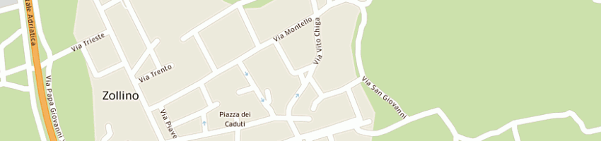 Mappa della impresa castellano massimo a ZOLLINO