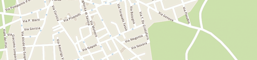 Mappa della impresa angile' sergio a RUFFANO