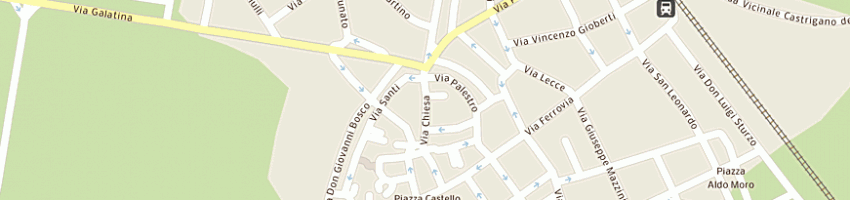 Mappa della impresa l'artigiano di anchora antonio a CORIGLIANO D OTRANTO