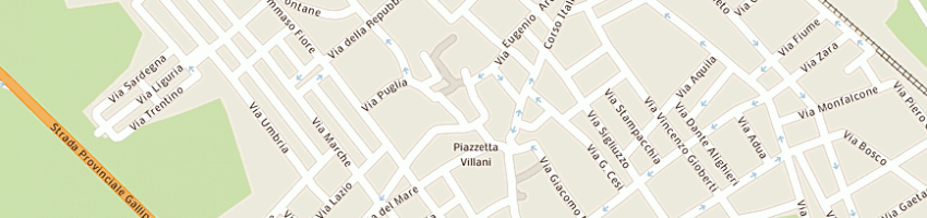 Mappa della impresa vifo di vitali luciano e c snc a PRESICCE