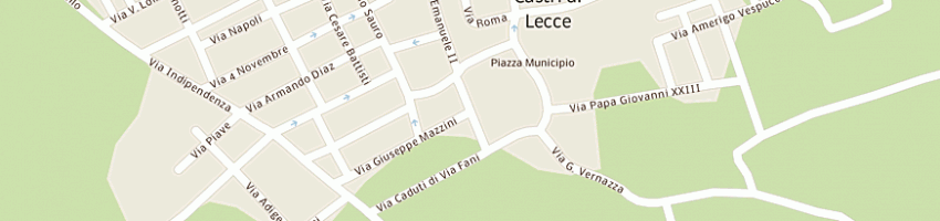 Mappa della impresa comune castridilecce scuolmaterna a CASTRI DI LECCE