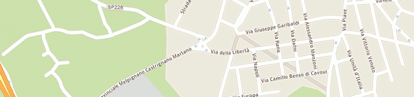 Mappa della impresa municipio a MELPIGNANO